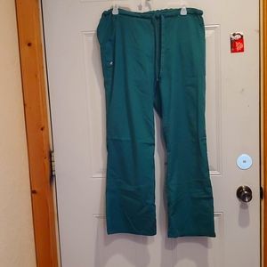 Cherokee Luxe GREEN SCRUB PANTS
